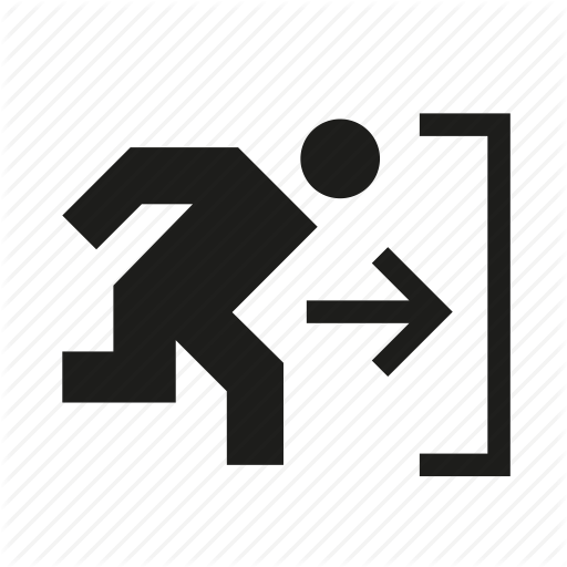 Exit Sign Transparent Png Clipart Free Download