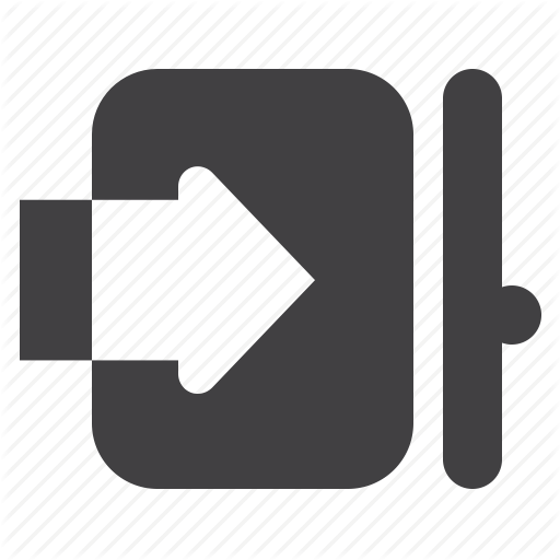 Enter, Exit, Log, Login, Out, Sign Icon