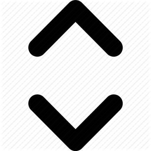 Arrows, Expand, Out, Tiny, Vertical Icon