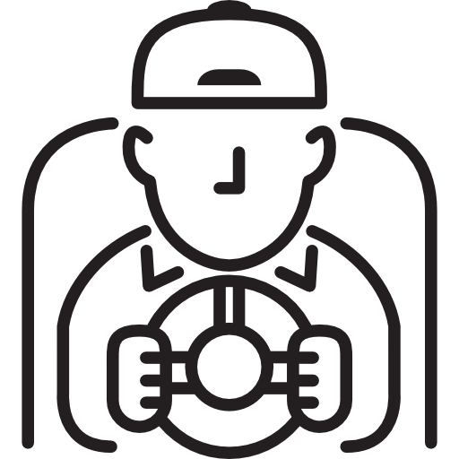 Car, Automobile, Vehicle, Driver, People, Drive Icon