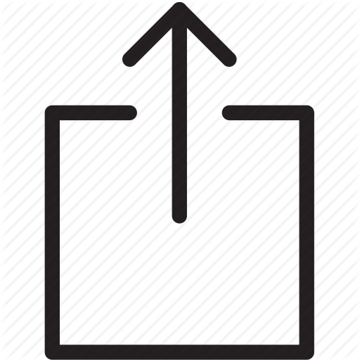 Arrow, Export, Open, Up, Upload Icon