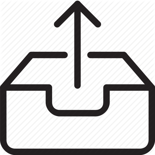 Box, Clipboard, Document, Export, Inventory, Load, Open Icon