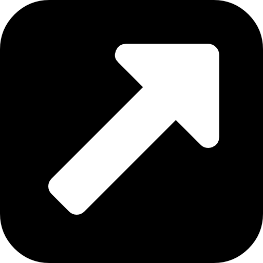 External Link Square With An Arrow In Right Diagonal Icons Free