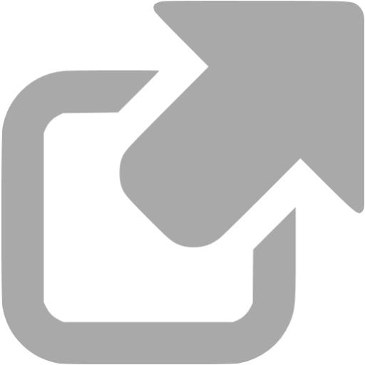 Dark Gray External Link Icon