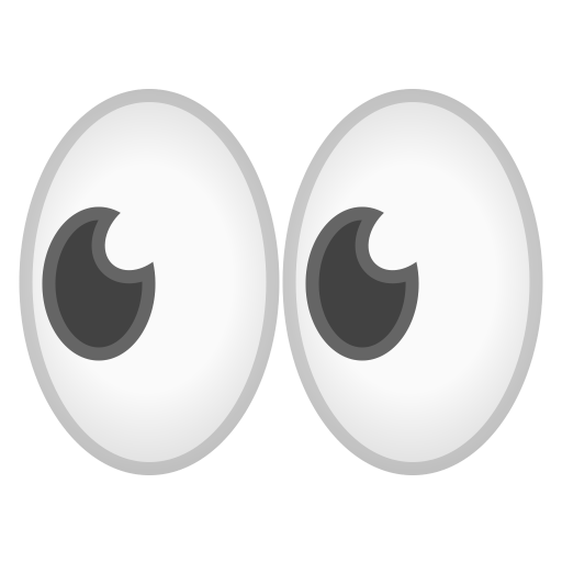 Eyes Icon Noto Emoji Clothing Objects Iconset Google