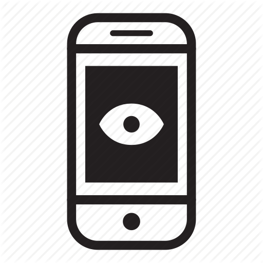 Device, Eye, Mobile, Phone, Smartphone, Watch Icon