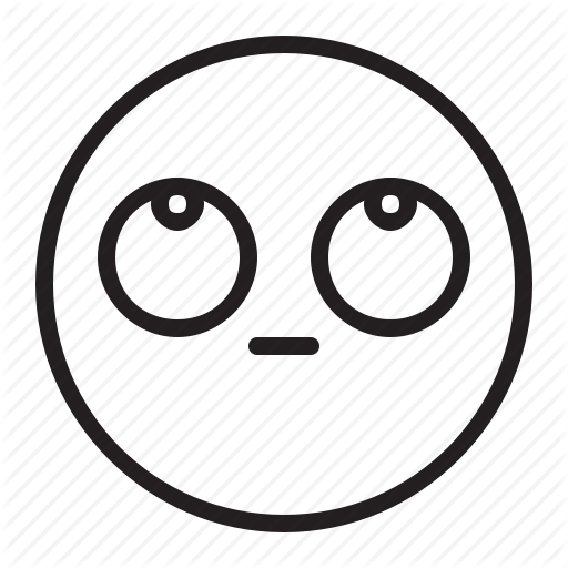 Emoji, Emoticon, Eyes, Roll Icon