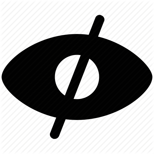 Blind, Eye, Hide, Invisible Icon