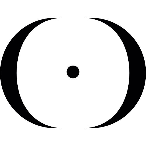 Dot, Focus, Eyeball Icon