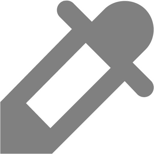 Gray Eyedropper Icon