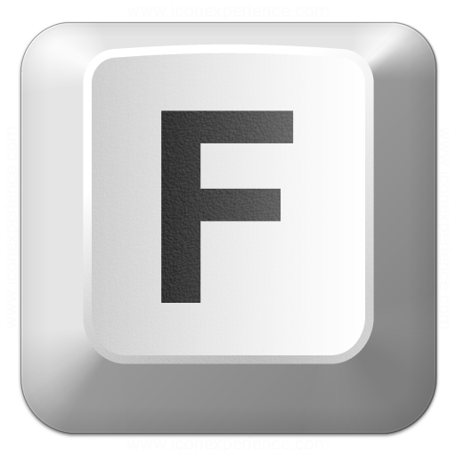 Iconexperience V Collection Keyboard Key F Icon