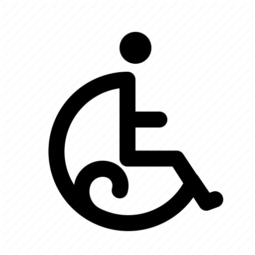 Chair, Difable, Disable, Medical, Wheel Icon