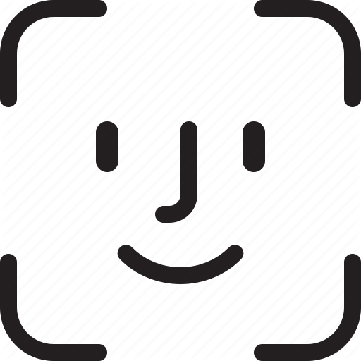 Face, Faceid, Facial, Id, Recognition, Scan, Unlock Icon