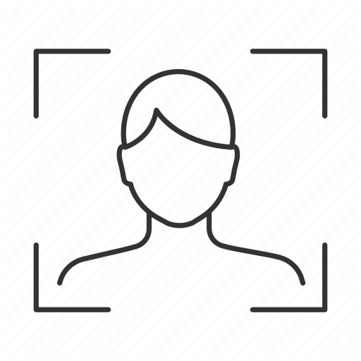Biometric, Face, Face Id, Facial, Recognition, Scan, Verification Icon
