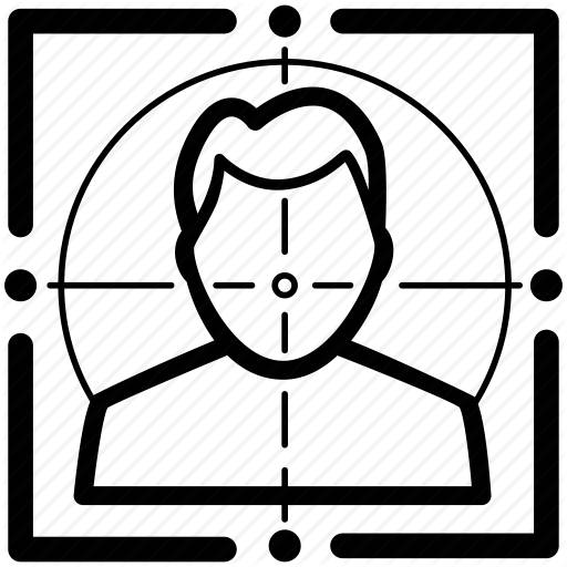 Biometric, Face, Facial, Recognition, Scan, Security, Visual Icon