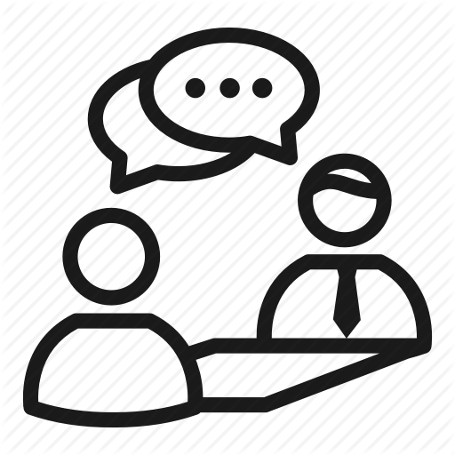 Facetoface, Human Resources, Interview, Job, Recruitment, Test Icon