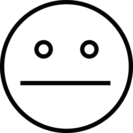 Serious Face Png Icon