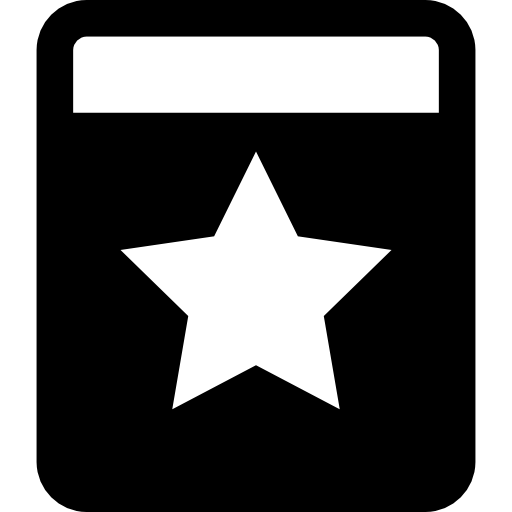 Faved Symbol For Facebook Icons Free Download