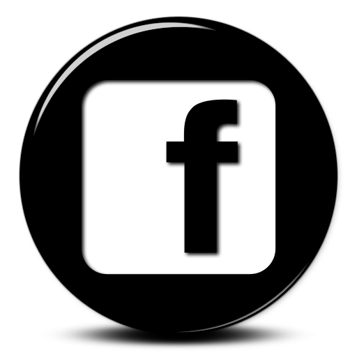 Black And White Facebook Transparent Logo Png Images