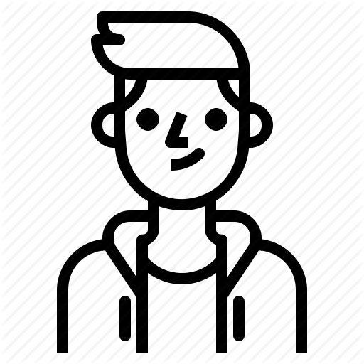 Avatar, Boy, Guy, Hood, Man, Metro, Undercut Icon
