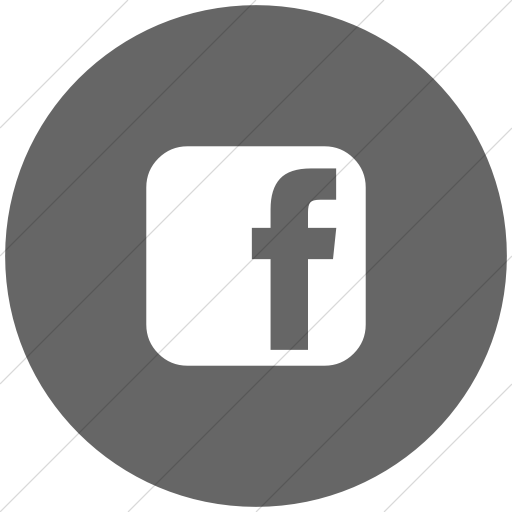 Flat Circle White On Gray Bootstrap Font Awesome Brands