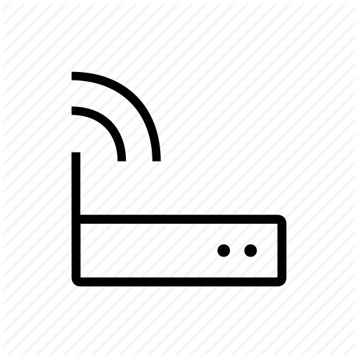Computer, Device, Radio, Router, Wifi, Wireless Icon