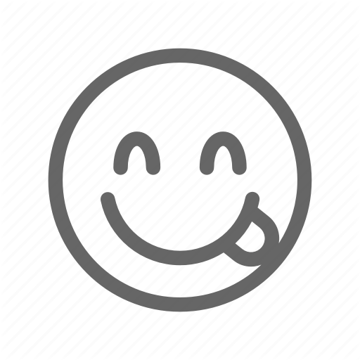 Delicious, Emoji, Emoticon, Smiley, Yummy Icon