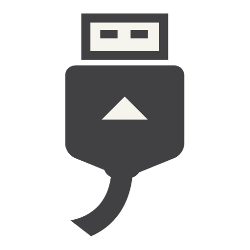 Usb Cable Flat Icon