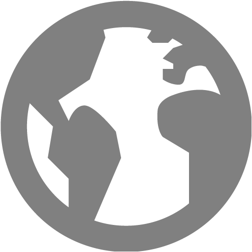 Gray Globe Icon