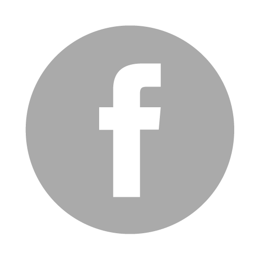 Facebook Logo Gray Png