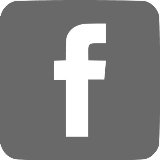 Facebook Grey Icon