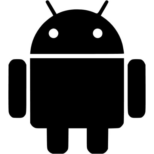 Black Android Icon