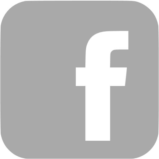 Dark Gray Facebook Icon