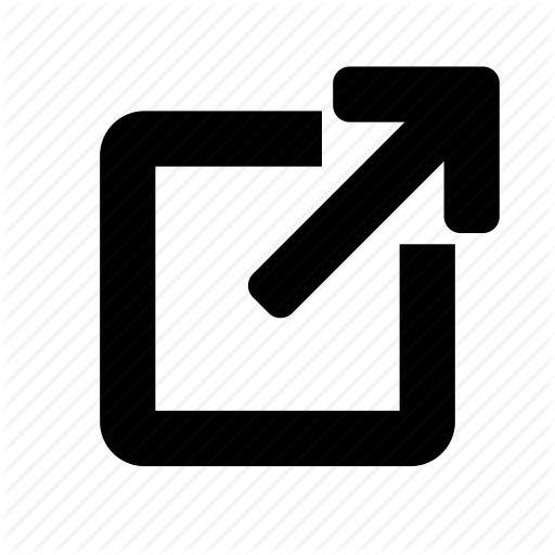 Exit, External, Leave, Link, Open, Website, Window Icon