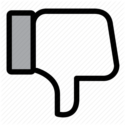 Dislike, Facebook, Feedback, Like, Negative, Social, Thumbs Down Icon