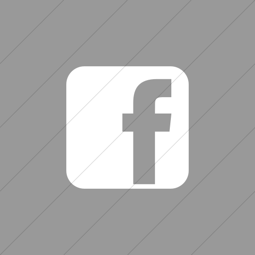 Flat Square White On Light Gray Raphael Facebook Icon