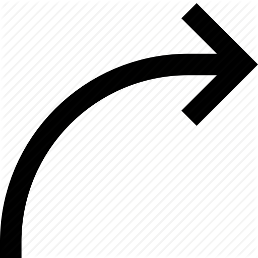 Angle, Arrow, Direction, Right, Rotate, Turn Icon