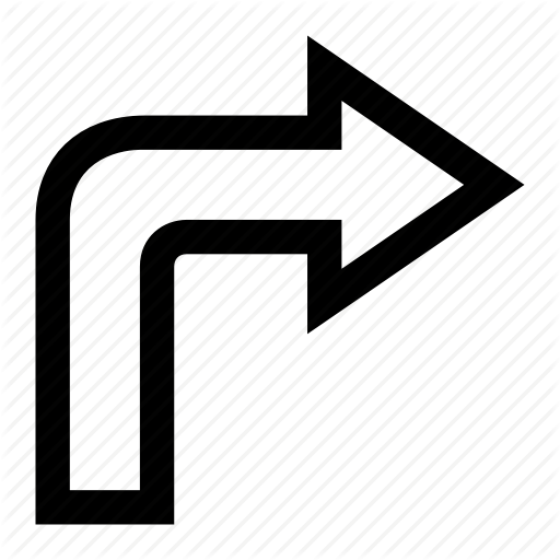Arrow, Arrows, Direction, Right, Turn Icon