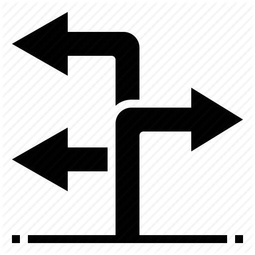 Arrow, Destination, Location, Navigation, Turn Icon