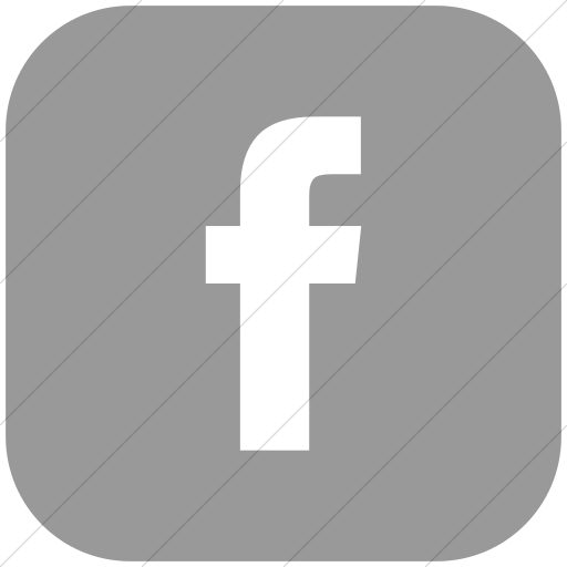 Flat Rounded Square White On Light Gray Bootstrap Font