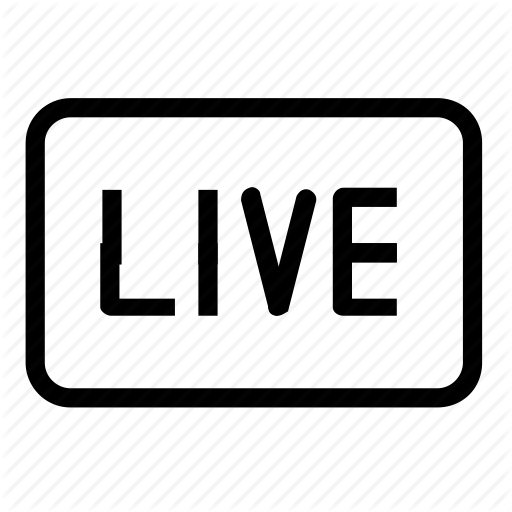 Broadcast, Live Icon
