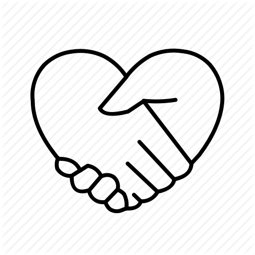 Friends, Hands, Love, Romantic, Support, Trust, Valentines Icon