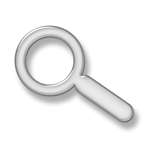 Magnifying Glass Icon White Images