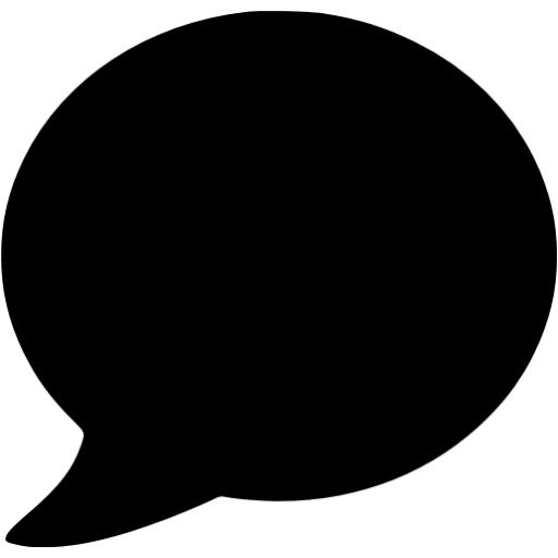 Facebook Message Icon White