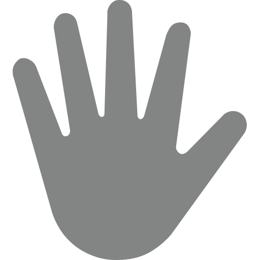 Raised Hand With Fingers Splayed Emoji For Facebook, Email Sms