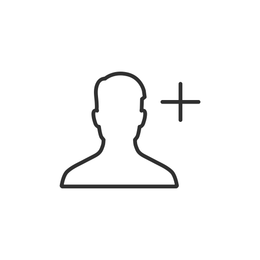 Add User Facebook Icon