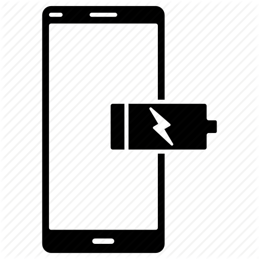 Battery, Dead, Low, Mobile, Phone Icon