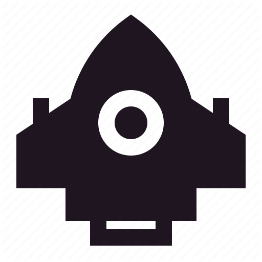 Alien, Game, Gaming, Plane, Rocket, Space Icon