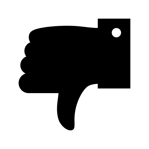 Thumbs Down Icon Iconshow