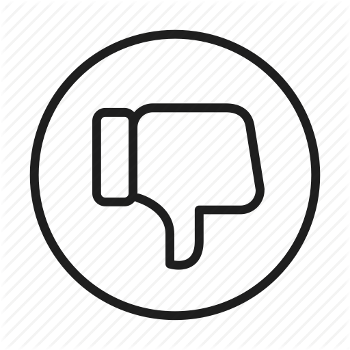 Dislike, Down, Facebook, Hand, Thumb, Thumbs Down Icon